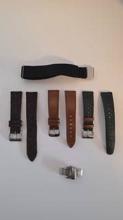 Reloj pulseras 20mm colección Bulang And Sons Rios 1931 Stailer Cordovan