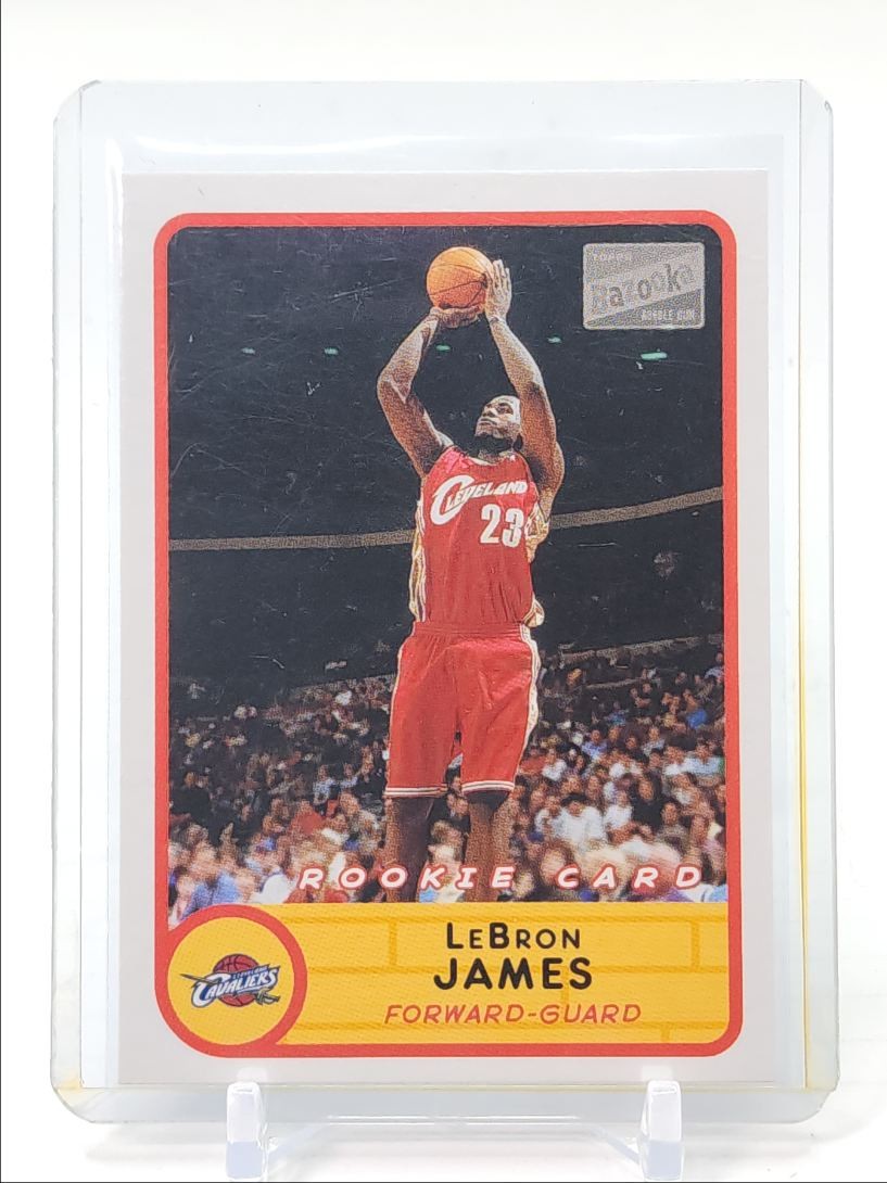 レブロン　Lebron James 2003-04 Bazooka RC LEBRON JAMES 2003-04 TOPPS BAZOOKA BASKETBALL ROOKIE
