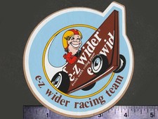 E-z Wider Racing Team - Original Vintage 1970s 80s Racing Decalsticker Nhra E-z Wider Racing Team - Original Vintage 1970s 80s Racing Decalsticker Nhra