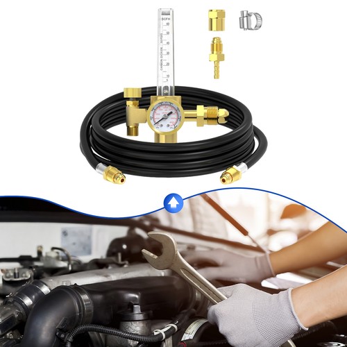 Regolatore CO2 Argon Metallo Regolatore Gas Saldatura MIG e TIG Regolatore Saldatura US - Foto 7 di 14