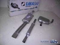 Imasaf Auspuffset Ab Kat für Seat Toledo 2.0 I 16V 1993-1999 | VSD + MSD + ESD