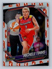 2025 Panini Prizm WNBA - DSG Exclusive Logo #133 MICHELE TIMMS - MERCURY