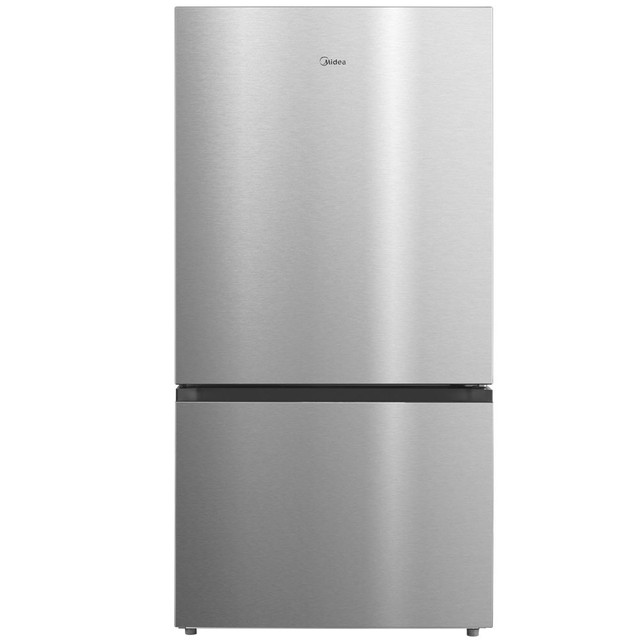Midea 23 Cu. Ft. Bottom Freezer Refrigerator MRB23D5AST Stainless Steel