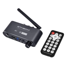 Bluetooth 5.2 Transmitter Receiver USB Home TV Car Stereo Audio Adapter w/Remote