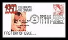 DR JIM STAMPS US COVER POLIO VACCINE 1950S CELEBRATE CENTURY FDC HOBBY LINK
