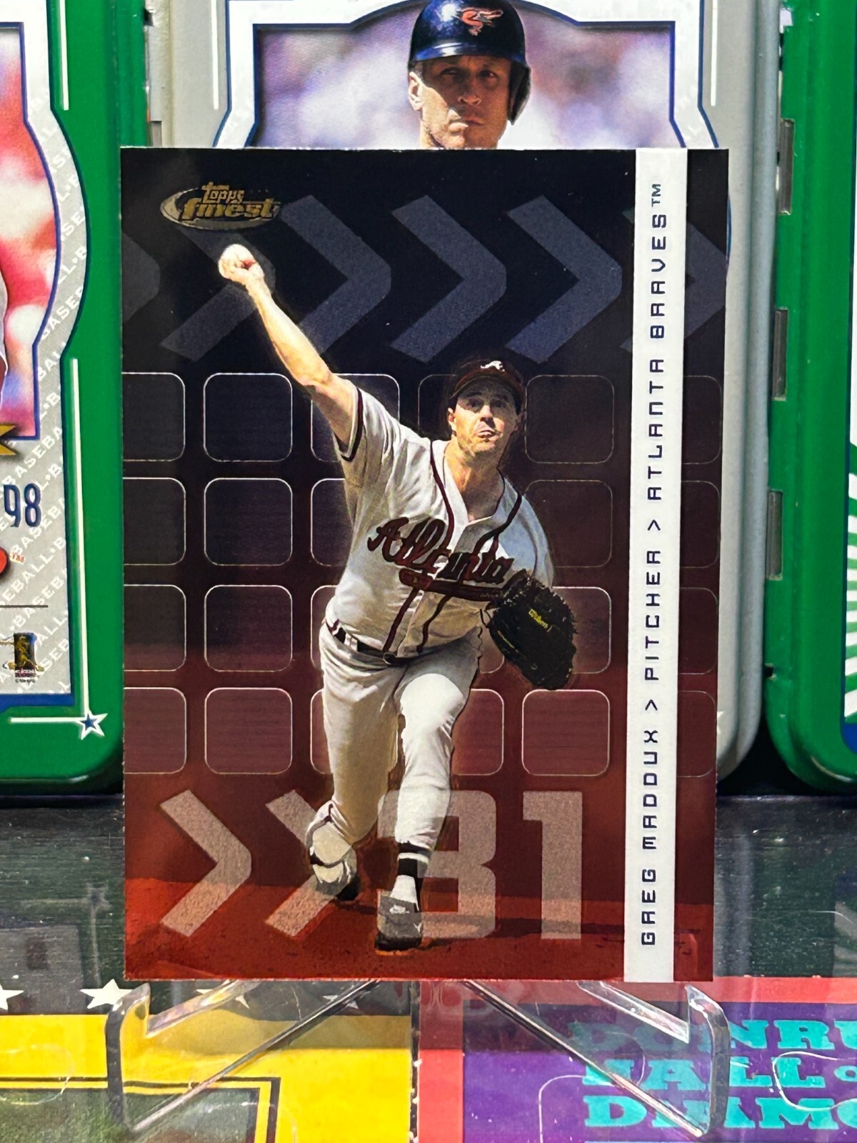 2002 Finest #90 Greg Maddux