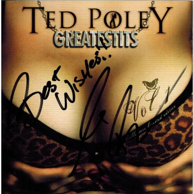 廃盤レアTed Poley GREATESTITS Greatest Hits TED POLEY - Greatestits, Vol. 1 (CD 2009) 2 Discs Signed