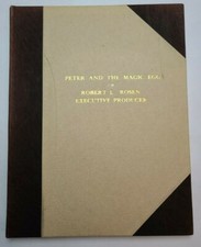 PETER AND THE MAGIC EGG / 1983 Romeo Muller TV Script, Ray Bolger animated movie