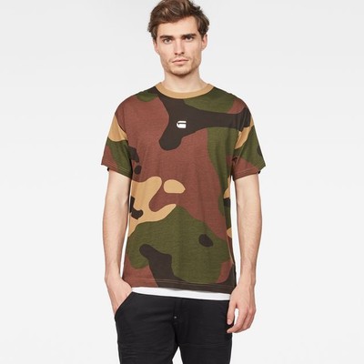 camo raw shirt
