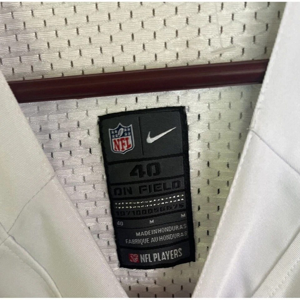 Camiseta Oakland Raiders Khalil Mack Nike NFL Blanca Auténtica Talla M Mediana Foto 2 de 4