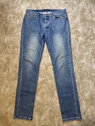 A.P.C. Petit New Standard Slim Straight Stretch Denim Men's Size 32 x 32 - Picture 2 of 4