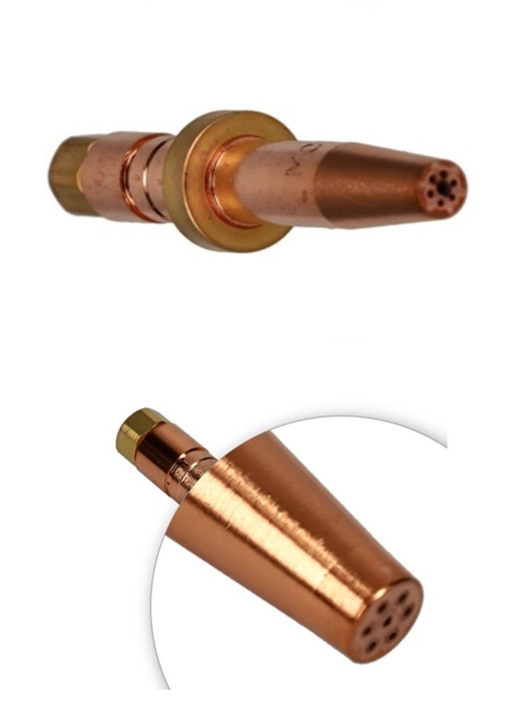 Torcia TIG 2 Punte Per Cannello A Acetilene - Compatibili Con Harris 6290-2, Per Taglio Di Precisione Taglio Metalli - Foto 4