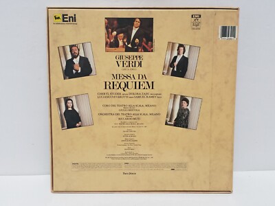 Verdi Requiem RICCARDO MUTI STUDER PAVAROTTI Teatro alla Scala EMI 