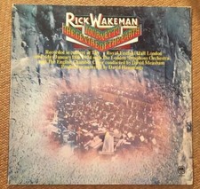 Rick Wakeman Journey To The Center Of The Earth 1974 With Partial Booklet EX