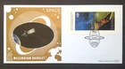 GB Benham Gold 2000 Millennium Booklet Space Pane on First Day Cover, Leicester