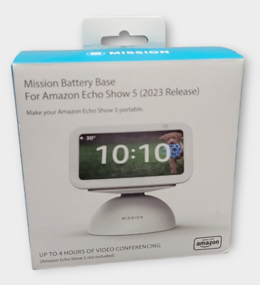 Made for Amazon Battery Base for Echo Show 5 Open Box