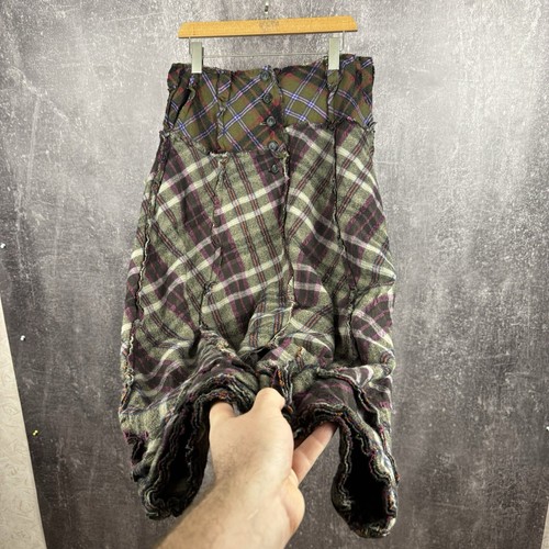 Avant-garde Rundholz Dip Check Harem Pants Gothic Grunge - Picture 8 of 18