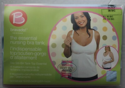 NIB Bravado the Essential Nursing Bra Tank - 38 B/C - Sky Blue