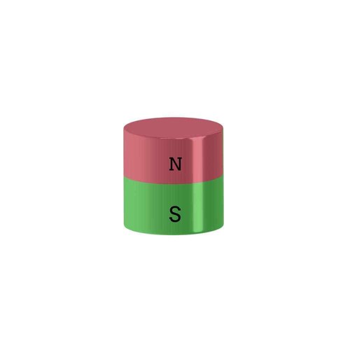 Juego de 10 imanes de disco diámetro 70x10 mm neodimio niquelado - superimán N38 - Imagen 2 de 3