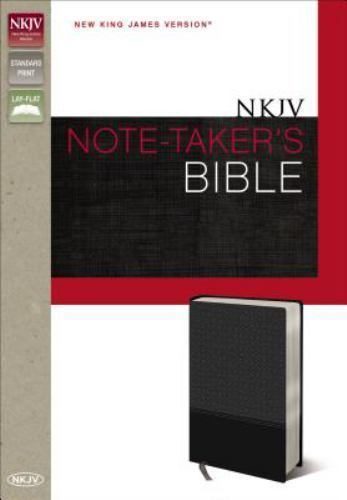 Nkjv Note-Taker's Bible by Zondervan Staff (2014, Imitation Leather)