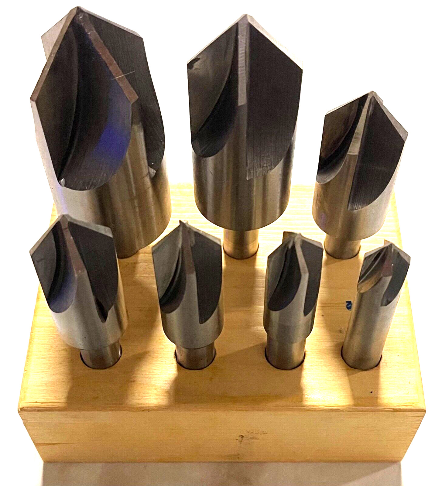 ProCut 7pc HSS 90Â° Machined Countersink Set