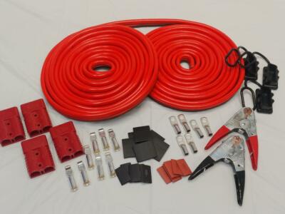40ft DIY-R Winch Jump Booster Permanent (or Non perm) Quick Connect Trailer 1ga