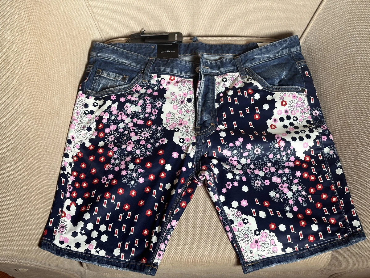 Short en jean dsquared2 homme pas cher new arrivals