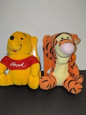 Winnie The Pooh And Tigger 5" Plush With Friendly Tales Book 1997