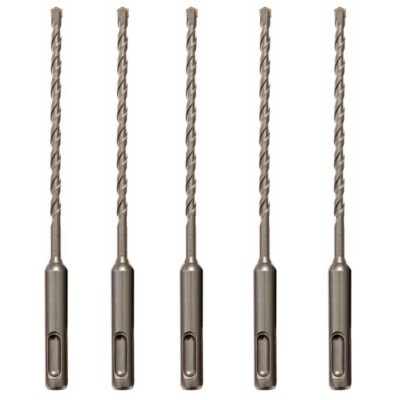 5PCS/Lot SDS Plus 5/32'' X6'' Rotary Hammer Concrete Masonry Drill Bit Carbide Tip