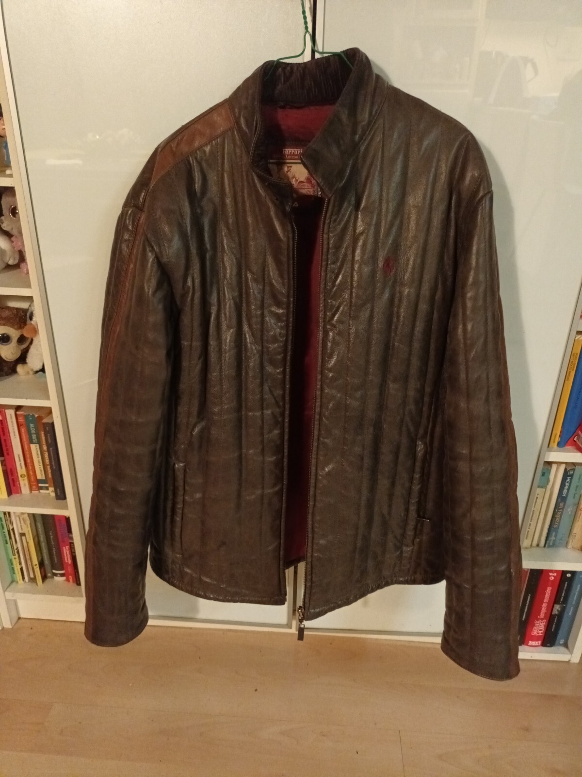 Ferrari Fila L pelle marrone