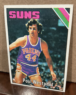 PAUL WESTPHAL 1975-76 TOPPS BASKETBALL CARD #186