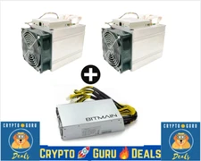 🔥 2 Qty Z9 mini Bitmain Antminer 1 PSU 🔥  CryptoGuruDeals ZCASH USA No Z15 