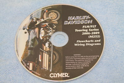 06-09 FLH/FLT TOURING SERIES SERVICE MANUAL CD M252 | eBay