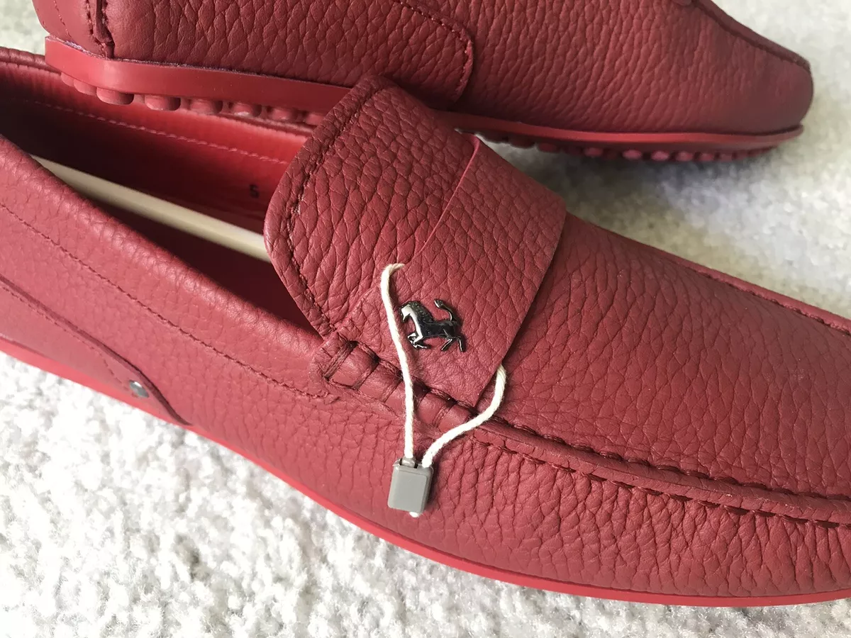 overraskende Gamle tider imod NEW TOD's Ferrari Moccasin Driver Loafer Men City Gommino Shoes US 6 UK 5  Italy | eBay