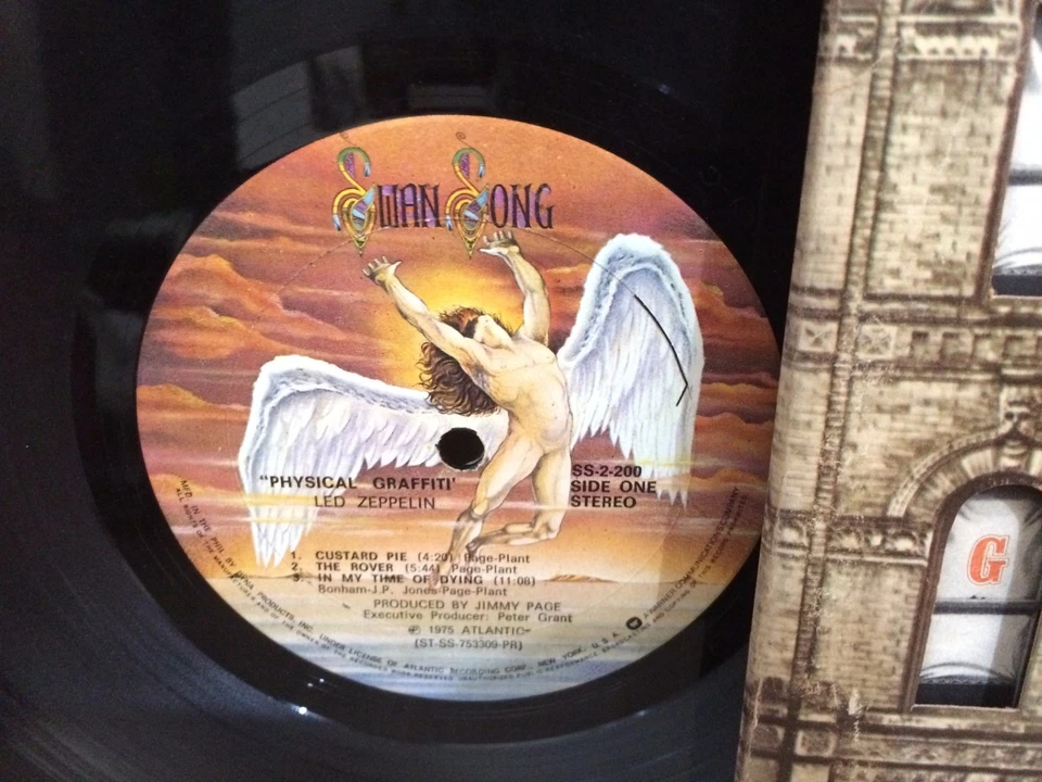 Led Zeppelin 33 rpm Philippines 12" EP LP physical graffiti Foto 2 de 4