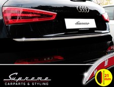 für AUDI Q3 8U - 3M Chrom Zierleiste Chromleiste Heckleiste Kantenschutz Tuning