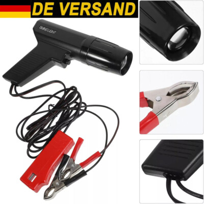 12 Volt Strobe Lampe Zündzeitlicht Zündlichtpistole Stroboskoplampe Zündung Kit