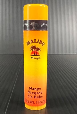 Malibu Mango Rum Fruit Scented Lip Balm - New & unopened