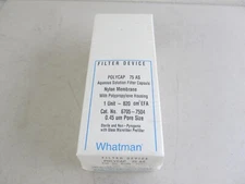 Whatman Polycap 75 AS 6705-7504 0.45um Pore Capsule Filter Sealed, Expired 2014
