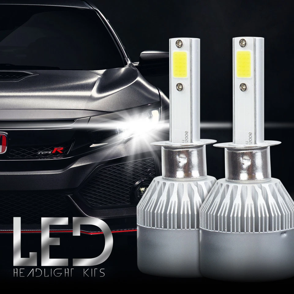Kit conversión faros LED HID XENTEC H1 6000K para Jaguar XK8 1997-2006 Foto 2 de 4