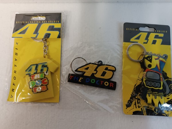 LOTE LLAVEROS DE VALENTINO ROSSI