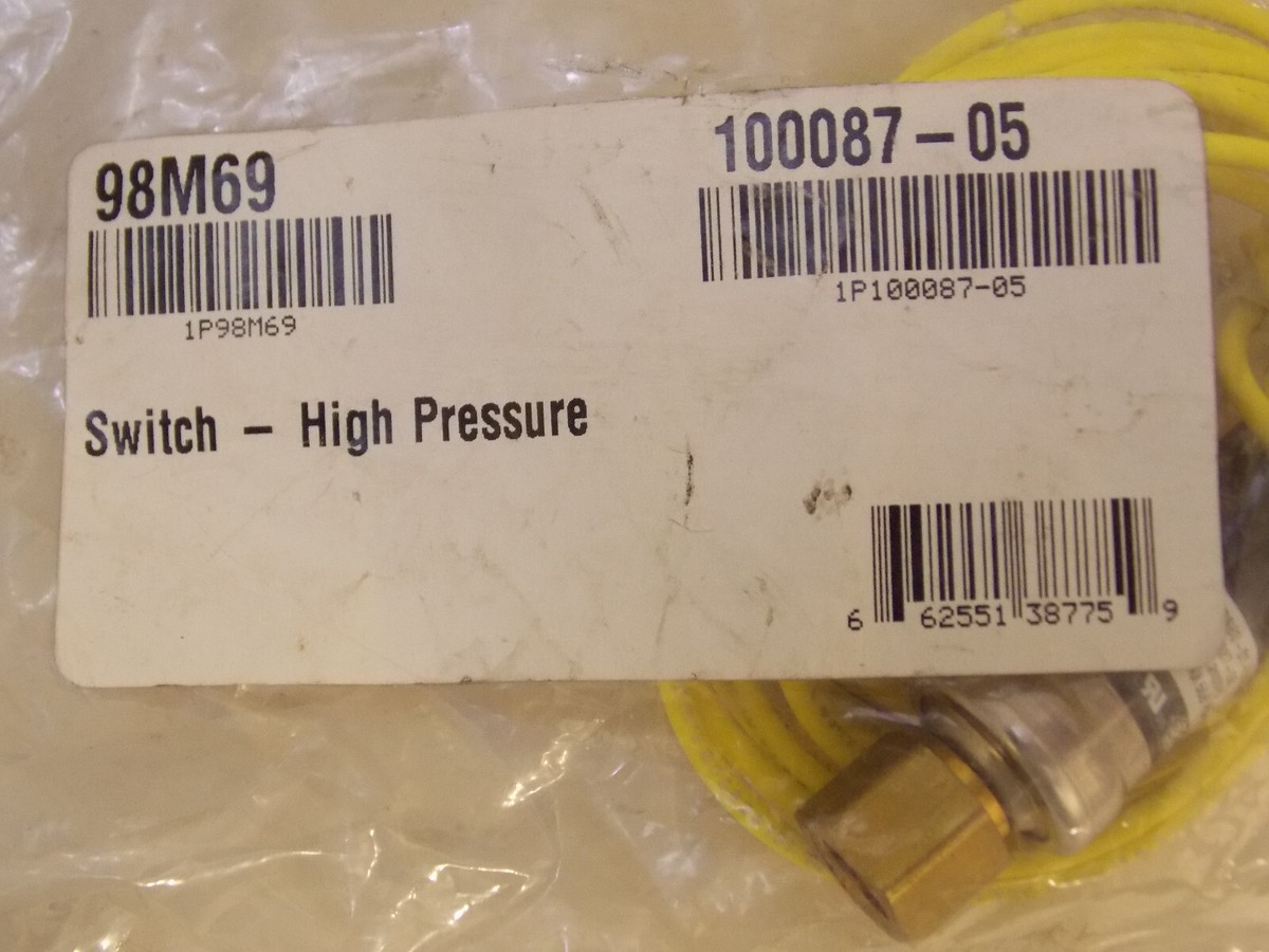 Lennox High Pressure Switch 98M69 Switch 100087-05 | eBay 
