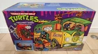 Vintage TMNT Party Wagon NIB UNUSED 1989 Playmates Teenage Mutant Ninja Turtles