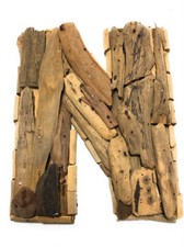 N Driftwood Letter 10" Home Decor - Rustic Accents lis31001n