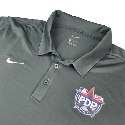 Nike x MLB PDP Men's Peformance S/S Polo Shirt Gray   2XL