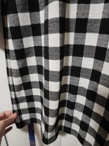 Talbots Buffalo kariertes kariertes Etuikleid Stretch Knopfleiste hinten neu mit Etikett Petite XL - Bild 2 von 7