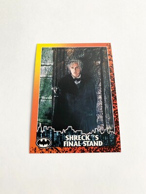Shreck's Final Stand 1992 Topps Batman Returns Card # 84