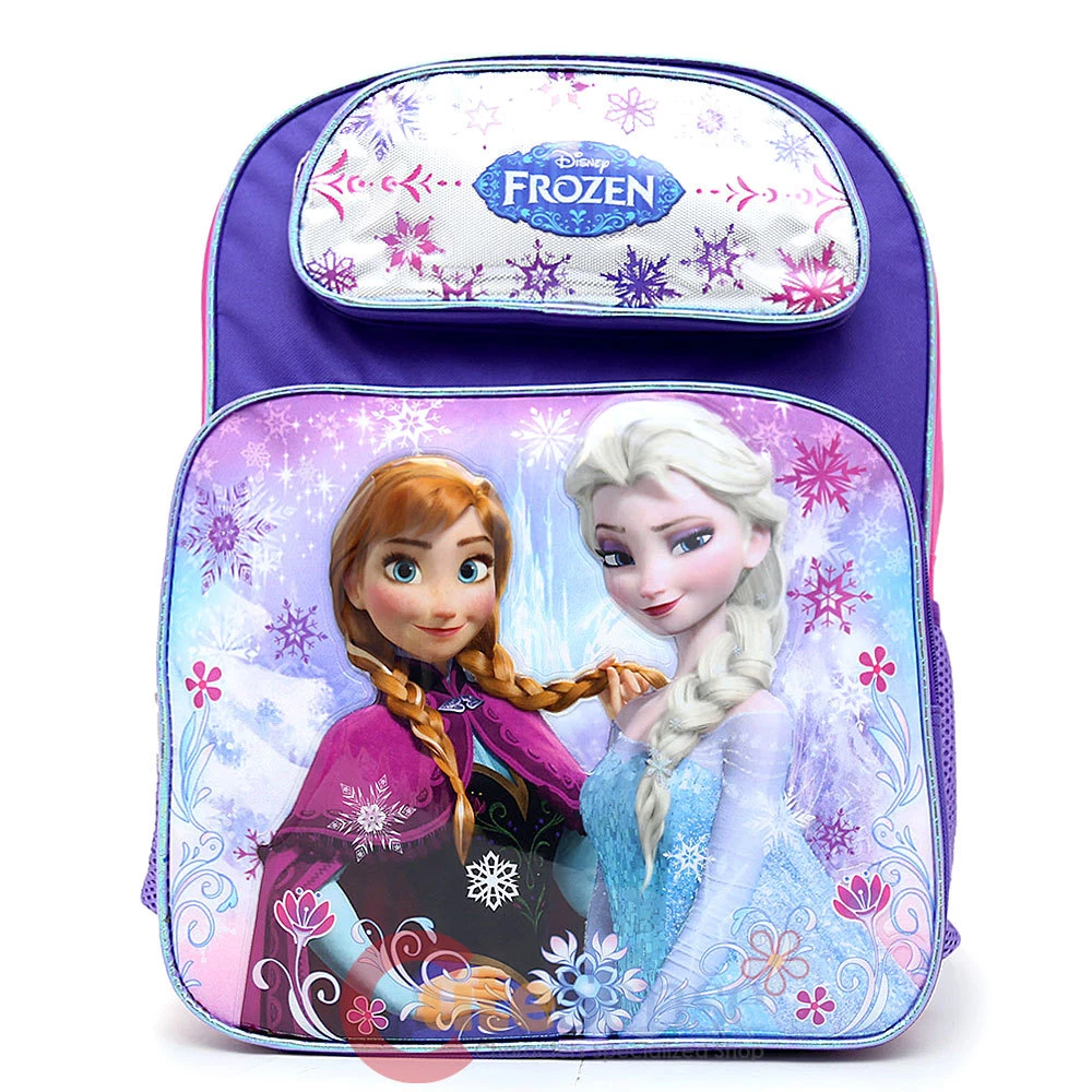 Disney Frozen School Bags For Girl Elsa Large Capapcity Light Primary  School Backpack For Teenage Girls