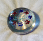 Antique Union Glass Co. Personalized Dated 1911 Art Glass Paper Weight ~ Superb! — photo 10