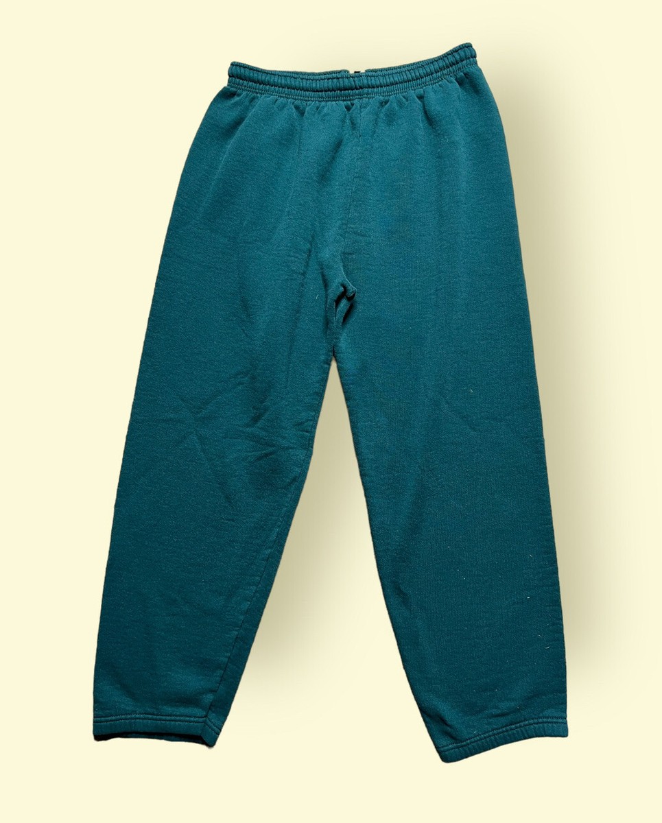 Vintage 1990s Sweatpants Fruit Of The Loom Men's Large Green 90s